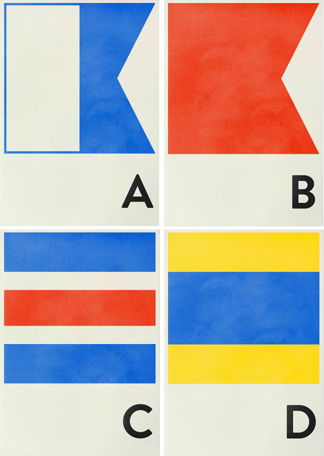 Typo Tuesday: Ahoy! Navy Signal Prints