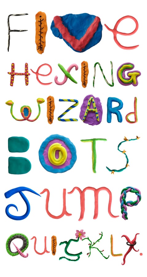 Typo Tuesday: Plasticine Play